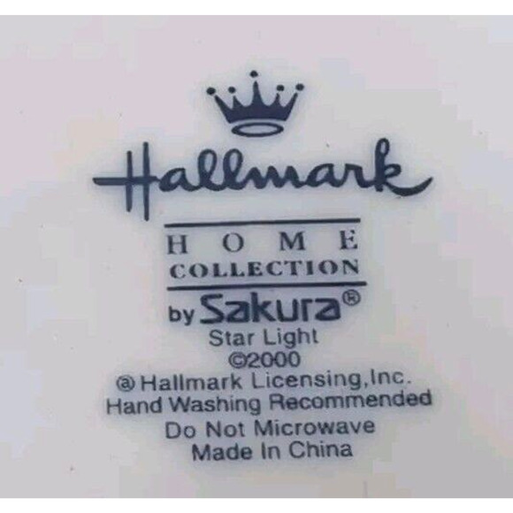 Hallmark Sakura Star Light Coffee Tea Cup Saucer Porcelain Blue Gold Celestial - Picture 10 of 10